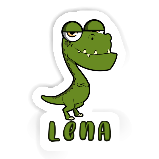 Lena Autocollant Dinosaure Notebook Image