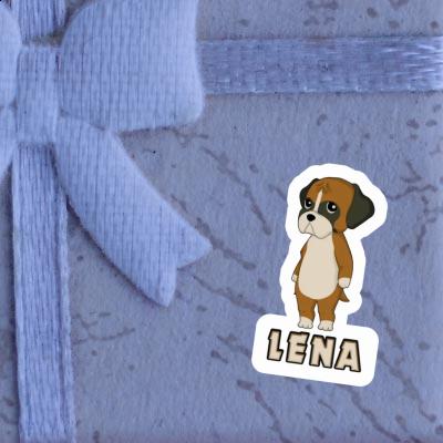 Autocollant Boxer Lena Gift package Image