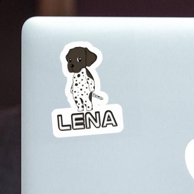 Sticker Lena Deutsch Kurzhaar Laptop Image