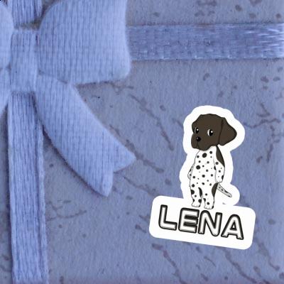 German Shorthaired Pointer Sticker Lena Laptop Image