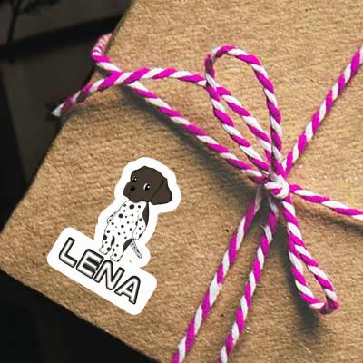 Lena Sticker German Shorthaired Pointer Image