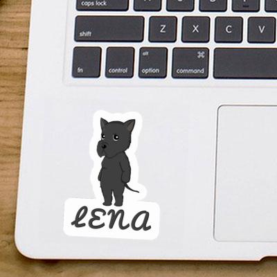 Lena Sticker Giant Schnauzer Notebook Image