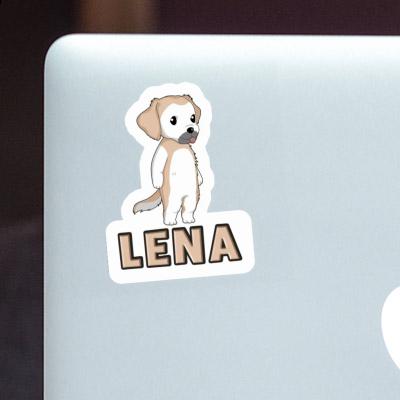 Golden Retriever Sticker Lena Gift package Image