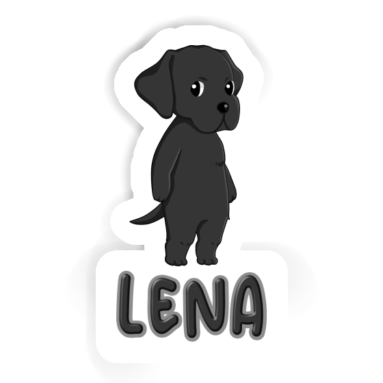 Sticker Lena Labrador Retriever Laptop Image