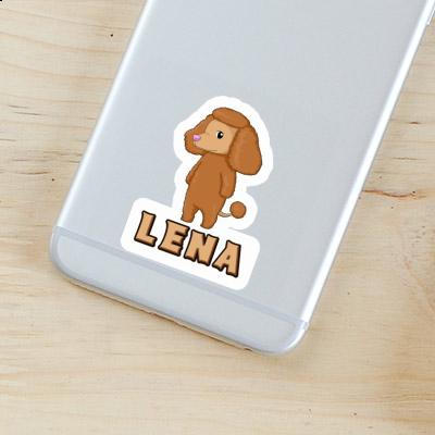 Poodle Sticker Lena Gift package Image