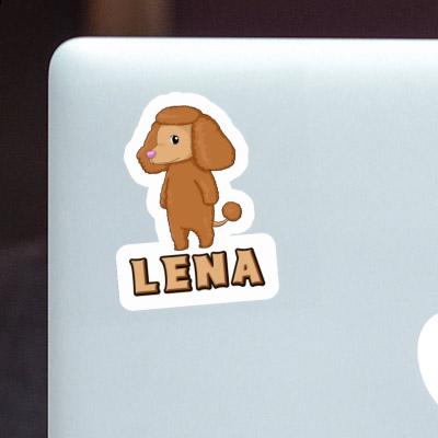 Poodle Sticker Lena Gift package Image