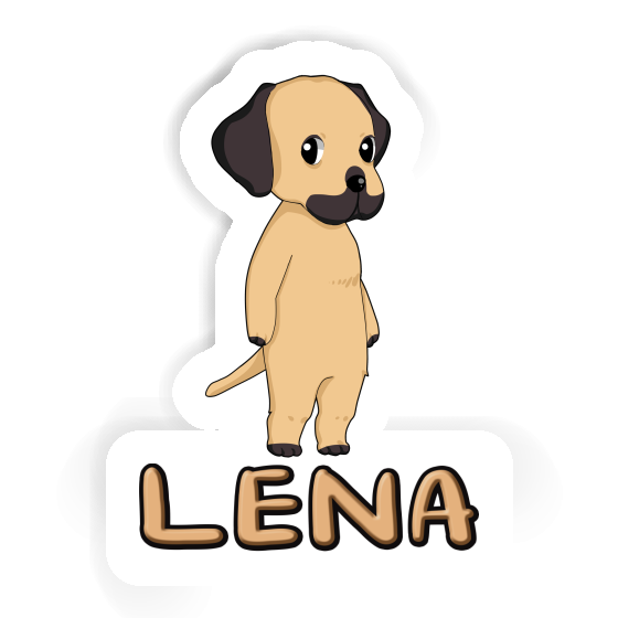 Sticker Lena Rhodesian Ridgeback Notebook Image