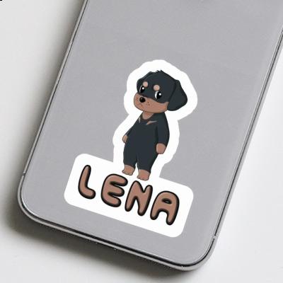 Sticker Lena Rottweiler Laptop Image