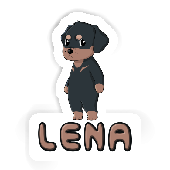 Lena Aufkleber Rottweiler Image