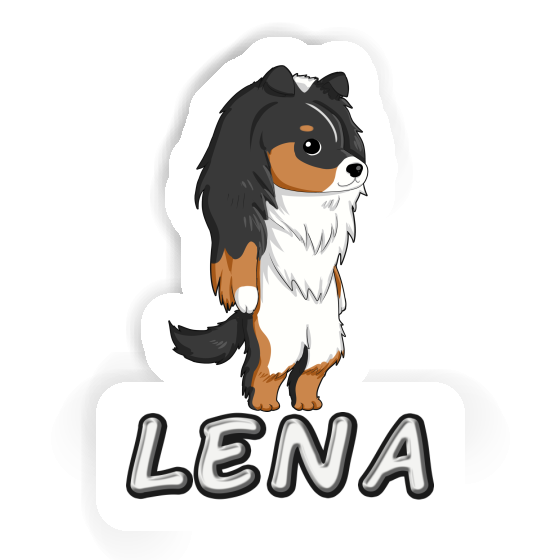 Sticker Shetland Sheepdog Lena Laptop Image