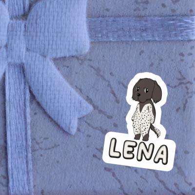 Small Munsterlander Sticker Lena Gift package Image