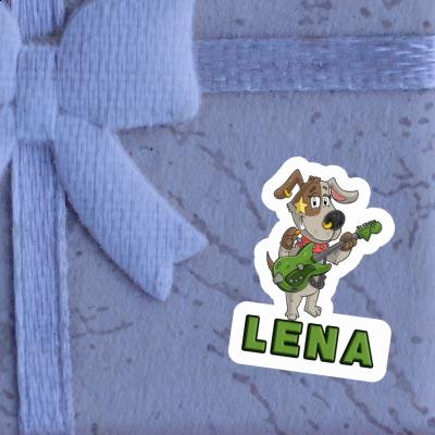 Sticker Guitarist Lena Notebook Image