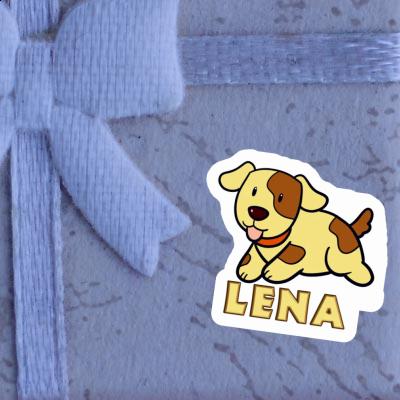 Sticker Lena Dog Notebook Image