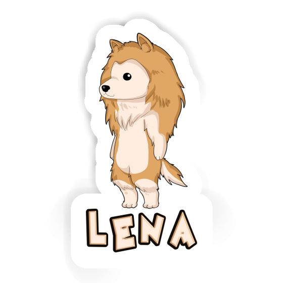 Sticker Collie Lena Notebook Image