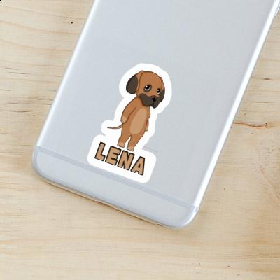 Lena Sticker Deutsche Dogge Laptop Image