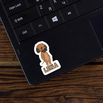 Sticker German Mastiff Lena Laptop Image