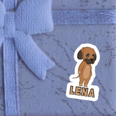 Lena Autocollant Dogue allemand Image