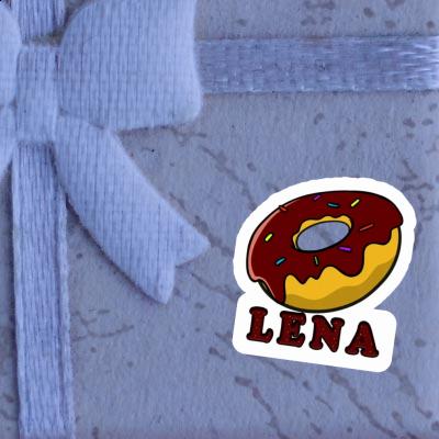 Lena Sticker Donut Notebook Image