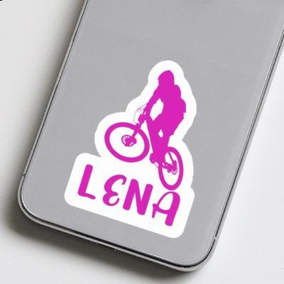 Sticker Downhiller Lena Laptop Image