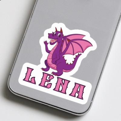 Lena Autocollant Dragon mère Notebook Image