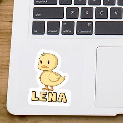 Lena Aufkleber Ente Laptop Image