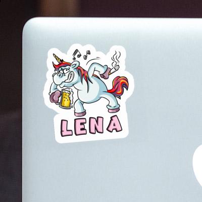 Lena Sticker Unicorn Notebook Image