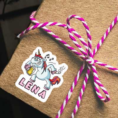 Lena Sticker Unicorn Image