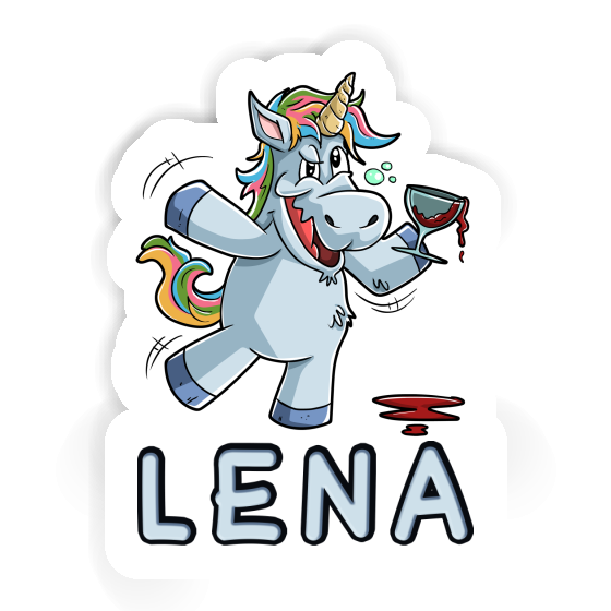 Autocollant Licorne Lena Image