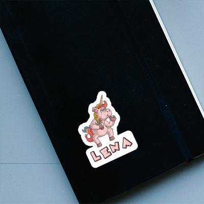 Sticker Lena Raucherin Notebook Image