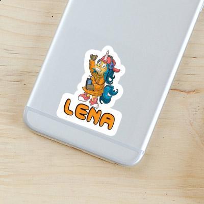 Sticker Hip-Hop Unicorn Lena Image