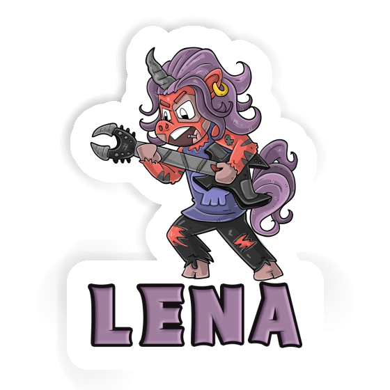 Sticker Lena Rocking Unicorn Gift package Image