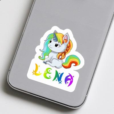 Sticker Unicorn Lena Notebook Image