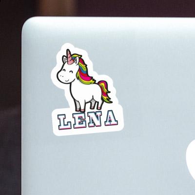 Lena Sticker Unicorn Laptop Image