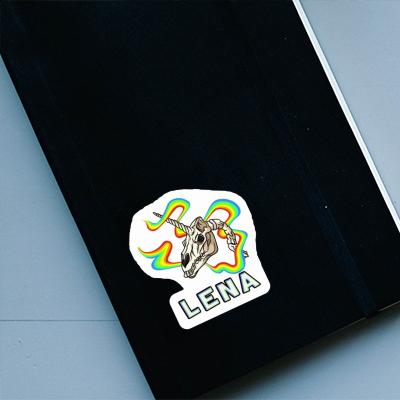 Skull Sticker Lena Laptop Image