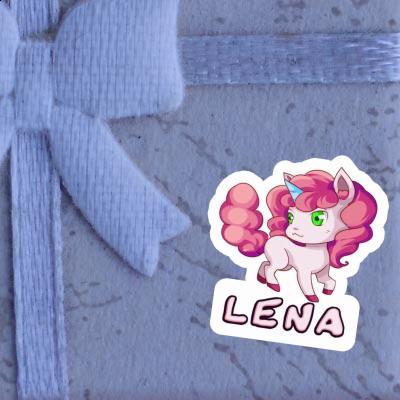 Lena Sticker Unicorn Laptop Image