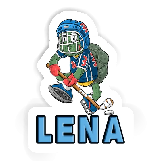 Sticker Ice-Hockey Player Lena Gift package Image