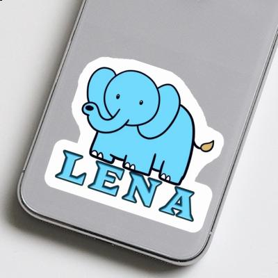 Elephant Sticker Lena Notebook Image