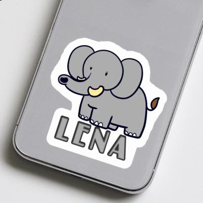 Lena Autocollant Éléphant Image