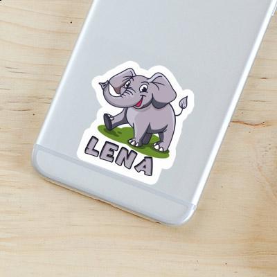 Éléphant Autocollant Lena Image