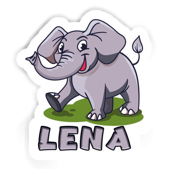 Sticker Elephant Lena Image