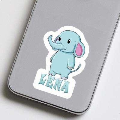 Sticker Elefant Lena Gift package Image