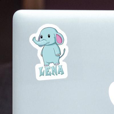 Sticker Elefant Lena Notebook Image