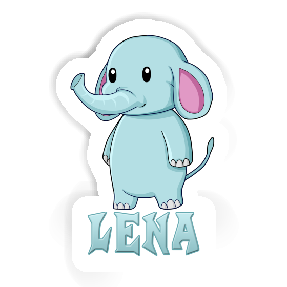 Elephant Sticker Lena Image