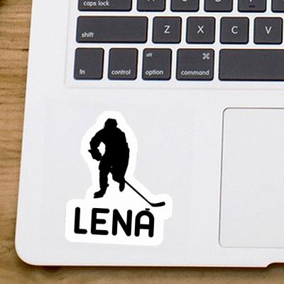 Aufkleber Eishockeyspieler Lena Image