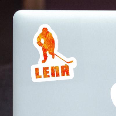 Autocollant Joueur de hockey Lena Notebook Image