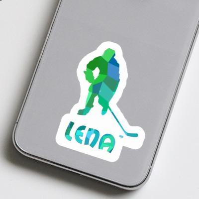 Sticker Lena Hockey Player Gift package Image