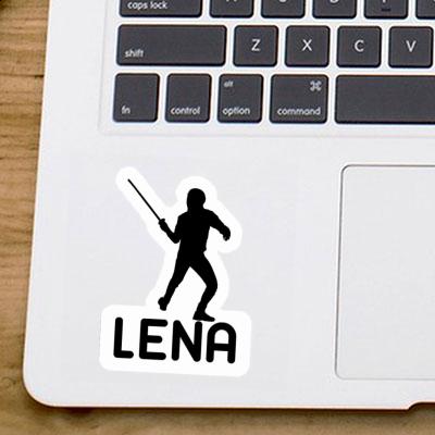 Lena Sticker Fencer Gift package Image