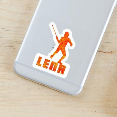 Sticker Fencer Lena Gift package Image