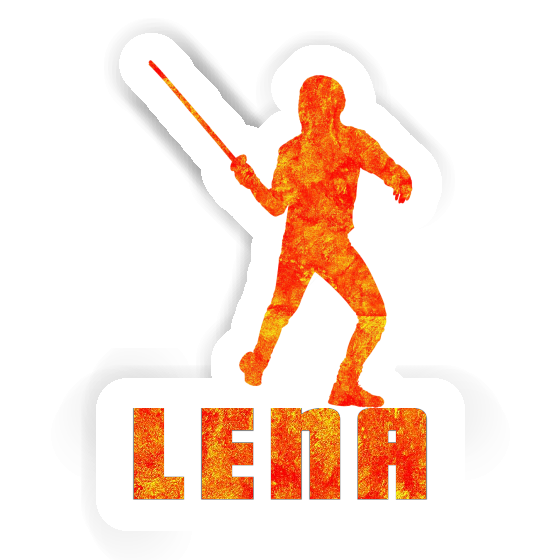 Fechter Sticker Lena Notebook Image