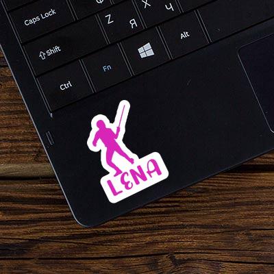 Fencer Sticker Lena Notebook Image